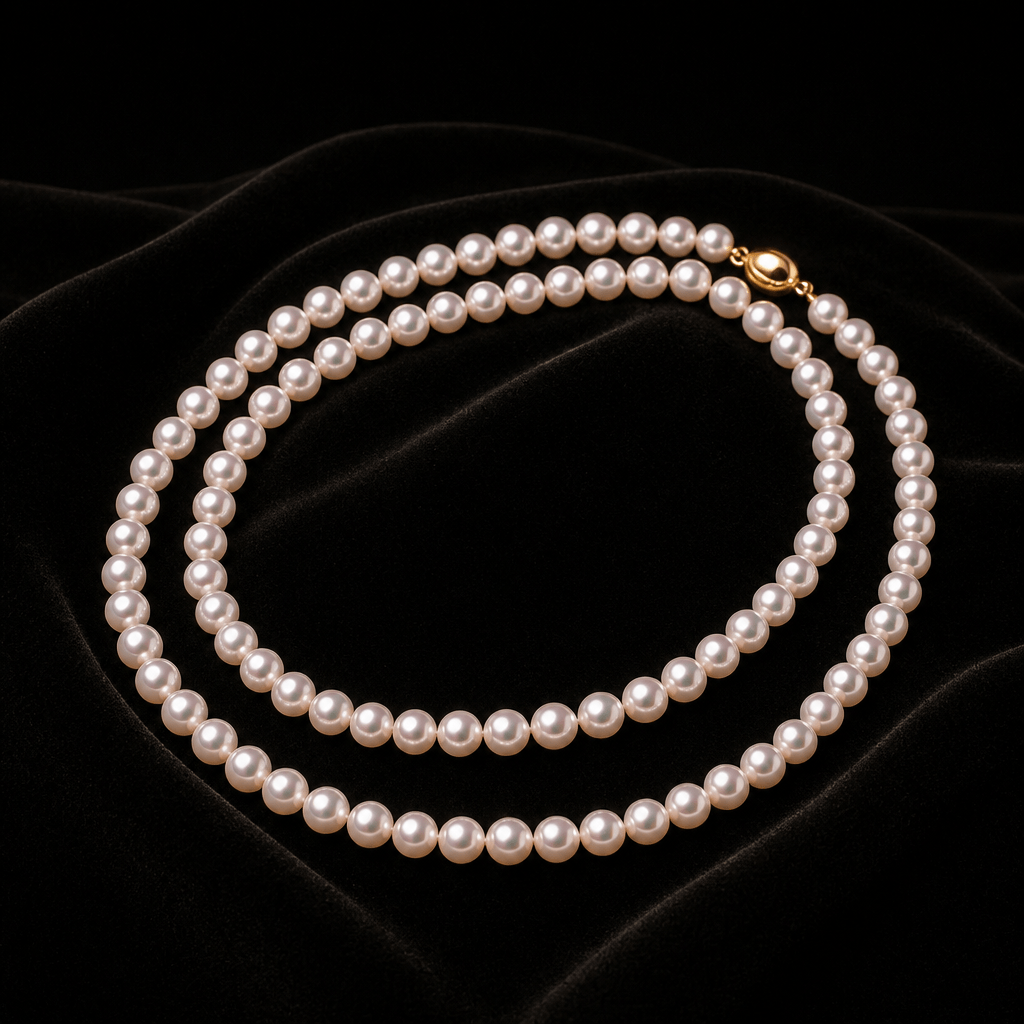 Mikimoto pearl necklace — estate consignment at Cranstoun Court Jewellers